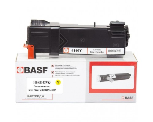 Картридж BASF Xerox Phaser 6140/ 106R01483/106R01479 Yellow (KT-106R01479/83)