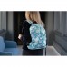 Рюкзак для ноутбука 2E 13" TeensPack Wildflowers, Green-blue (2E-BPT6114GB)