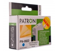 Картридж Patron для EPSON R270/290/390/RX590 CYAN (PN-0822) (CI-EPS-T08124-C3-PN)