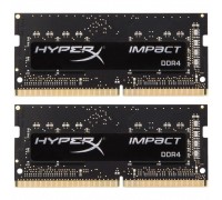 Модуль памяти для ноутбука SoDIMM DDR4 32GB (2x16GB) 2666 MHz HyperX Impact Kingston (HX426S15IB2K2/32)