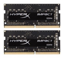 Модуль пам'яті для ноутбука SoDIMM DDR4 32GB (2x16GB) 2666 MHz HyperX Impact Kingston (HX426S15IB2K2/32)