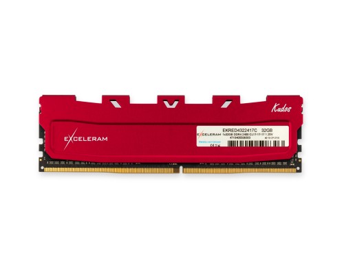 Модуль пам'яті для комп'ютера DDR4 32GB 2400 MHz Red Kudos eXceleram (EKRED4322417C)