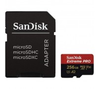 Карта пам'яті SANDISK 256GB microSDXC class 10 V30 UHS-I U3 Extreme Pro (SDSQXCZ-256G-GN6MA)