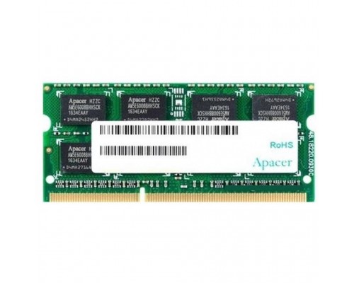 Модуль пам'яті для ноутбука SoDIMM DDR3L 2GB 1600 MHz Apacer (AS02GFA60CAQBGJ)