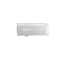 USB флеш накопичувач Apacer 16GB AH33A Silver USB 2.0 (AP16GAH33AS-1)