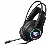 Наушники Varr VH8030 Headset USB 2 х 3.5 mic RGB Black (VH8030)