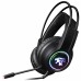 Наушники Varr VH8030 Headset USB 2 х 3.5 mic RGB Black (VH8030)