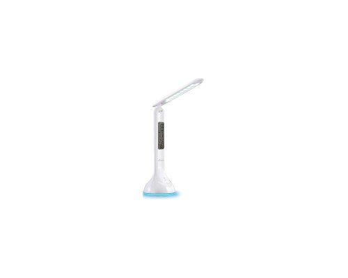 Настільна лампа Mediarange Compact LED desk lamp with LCD display, glossy-white (MROS502)