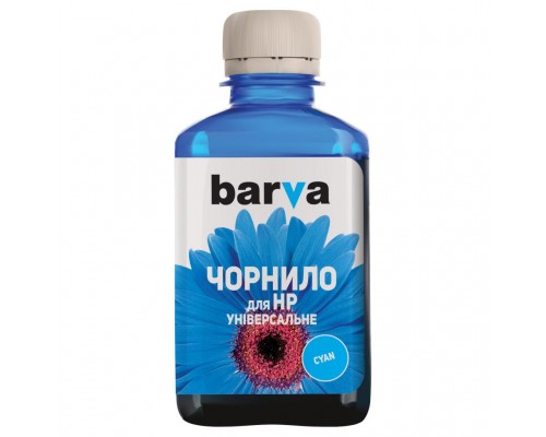 Чорнило BARVA HP Universal №3 CYAN 180г (HU3-233)