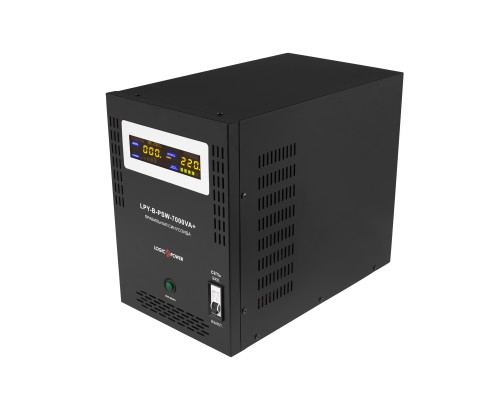 Пристрій безперебійного живлення LogicPower LPY- B - PSW-7000VA+, 10А/15А, 48V (6616)