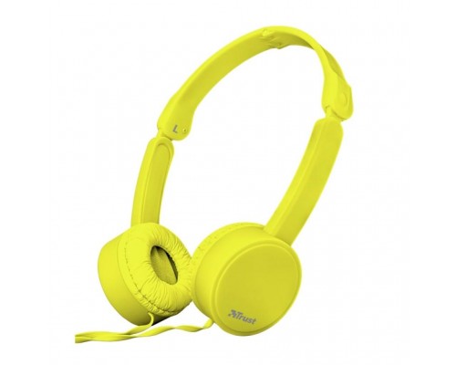 Навушники Trust Nano On-Ear Mic Yellow (23106)