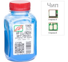 Тонер HP CLJ Pro M452/477, +Apex chip, 100г Cyan AHK (3203128)