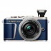 Цифровий фотоапарат Olympus E-PL9 14-42 mm Pancake Zoom Kit blue/silver (V205092UE000)