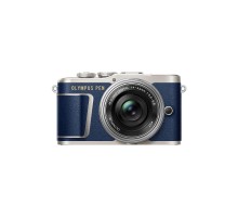 Цифровий фотоапарат Olympus E-PL9 14-42 mm Pancake Zoom Kit blue/silver (V205092UE000)