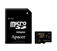 Карта пам'яті Apacer 8GB microSDHC UHS-I Class10 w/ 1 Adapter RP (AP8GMCSH10U1-R)