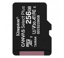 Карта пам'яті Kingston 256GB microSDXC class 10 UHS-I Canvas Select Plus (SDCS2/256GBSP)