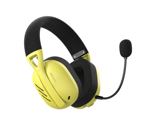 Навушники Hator Hyperpunk 2 Wireless Tri-mode Black/Yellow (HTA-857)