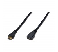Кабель мультимедійний HDMI to HDMI 3.0m Digitus (AK-330201-030-S)