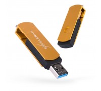 USB флеш накопичувач eXceleram 32GB P2 Series Gold/Black USB 3.1 Gen 1 (EXP2U3GOB32)