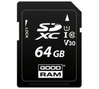 Карта пам'яті GOODRAM 64GB SDXC class 10 UHS-I (S1A0-0640R12)