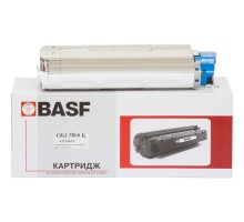 Тонер-картридж BASF OKI C5800/5900 Black 43324424 (KT-C5800B-43324424)