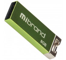 USB флеш накопитель Mibrand 8GB Сhameleon Light Green USB 2.0 (MI2.0/CH8U6LG)