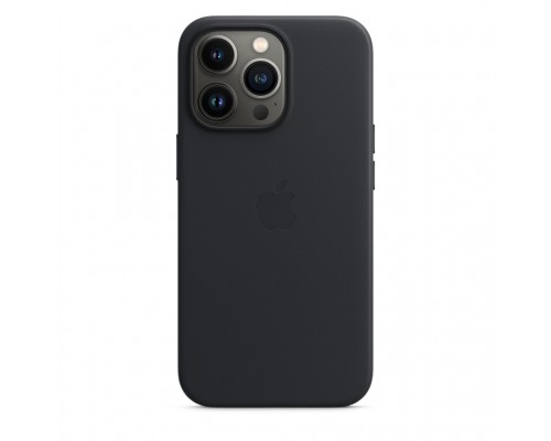 Чохол до мобільного телефона Apple iPhone 13 Pro Leather Case with MagSafe - Midnight, Model A2 (MM1H3ZE/A)