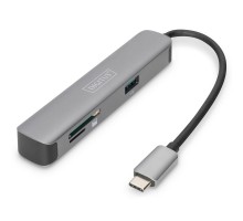 Концентратор Digitus Travel USB-C 5 Port (DA-70891)