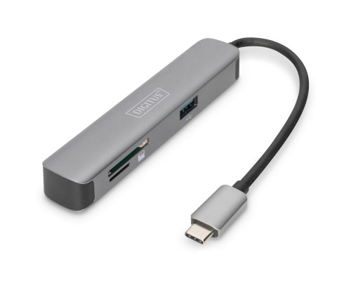 Концентратор Digitus Travel USB-C 5 Port (DA-70891)