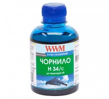 Чорнило WWM HP № 22/134/136 (8766/9361) cyan (H34/C)