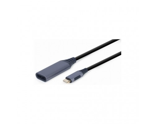 Перехідник USB-C to DisplayPort, 4К 60Hz Cablexpert (A-USB3C-DPF-01)