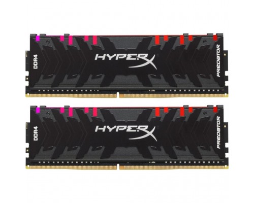 Модуль пам'яті для комп'ютера DDR4 16GB (2x8GB) 4000 MHz XMP HyperX Predator RGB Kingston (HX440C19PB4AK2/16)