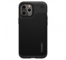 Чохол до моб. телефона Spigen iPhone 12 / 12 Pro Hybrid NX, Matte Black (ACS01519)