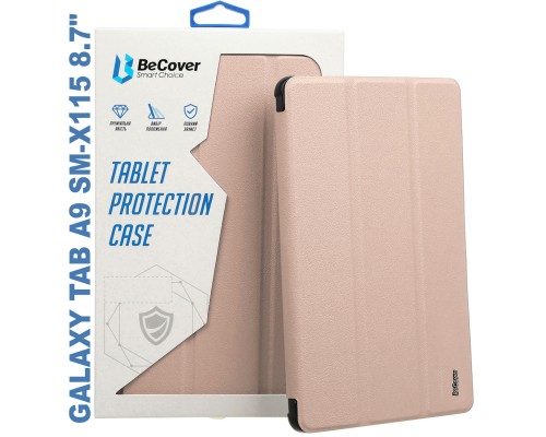 Чохол до планшета BeCover Soft Edge stylus holder Samsung Tab A9 SM-X115 8.7" Pink (710359)