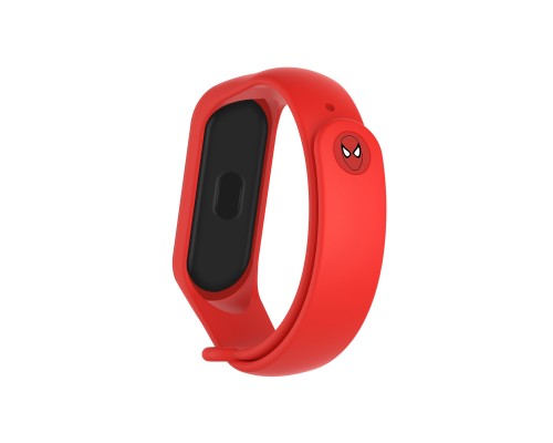 Ремінець до фітнес браслета Armorstandart Superhero Edition for Xiaomi Mi Band 4/3 Spider Man Red (ARM55063)