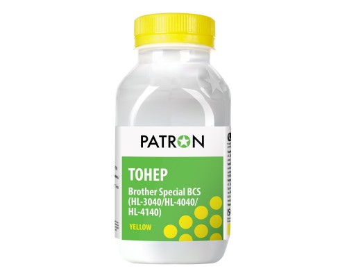 Тонер Brother HL-3040/4040/4140 BCS YELLOW 100г Patron (PN-BCS-Y-100)