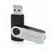 USB флеш накопичувач eXceleram 8GB P1 Series Silver/Black USB 2.0 (EXP1U2SIB08)