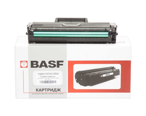 Картридж BASF HP LJ 107/135/137/ W1106A, without chip (KT-W1106A-WOC)