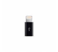 Переходник Micro USB to Lightning black XoKo (XK-AC030-BK)