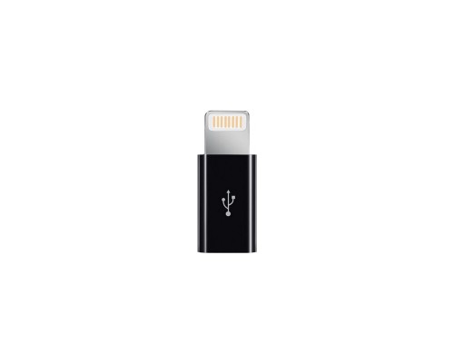 Перехідник Micro USB to Lightning black XoKo (XK-AC030-BK)
