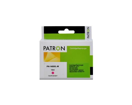 Картридж Patron Canon PGI-1400M XL (9203B001) 900 арк (PN-1400XL-M)