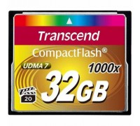 Карта памяти Transcend 32Gb Compact Flash 1000x (TS32GCF1000)