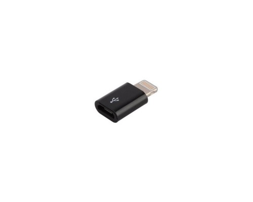 Перехідник Lightning to Micro USB Lapara (LA-Lightning-MicroUSB-adaptor black)