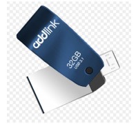 USB флеш накопитель AddLink 32GB T55 Blue USB 3.1/Micro USB (ad32GBT55B3)