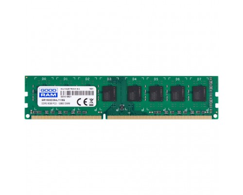Модуль памяти для компьютера DDR3L 8GB 1600 MHz GOODRAM (GR1600D364L11/8G / GR1600D3V64L11/8G)