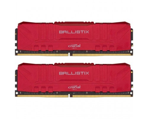Модуль пам'яті для комп'ютера DDR4 32GB (2x16GB) 3000 MHz Ballistix Red MICRON (BL2K16G30C15U4R)