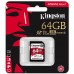 Карта пам'яті Kingston 64GB SDXC class 10 UHS-1 U3 (SDR/64GB)