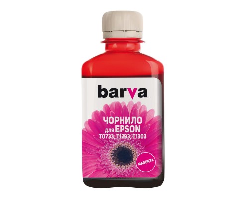 Чорнило Barva Epson T1303/T1293/T1283/T1033/T0733 Magenta 180 г pigm. (E130-537)