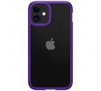 Чохол до моб. телефона Spigen iPhone 12 mini Crystal Hybrid, Hydrangea Purple (ACS01544)
