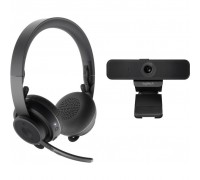 Веб-камера Logitech Personal Video Collaboration Kit (Zone Wireless + C925e) (991-000311)